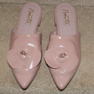 Nanette Lepore Alexandra Mules, Dusty Pink, 10M